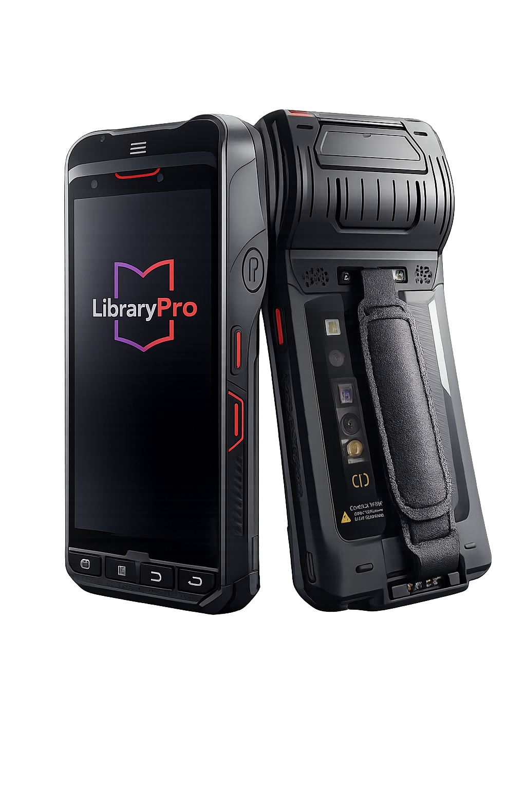 The LibraryPro handheld device